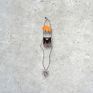 Spider Necklace and Earring Set